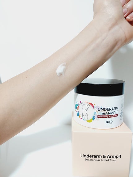 BnDアンダーアームクリーム(ボディクリーム)/BnD/デリケートゾーンケアを使ったクチコミ(3枚目)