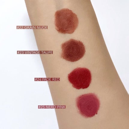 ゼロベルベットティント/rom&nd/リップティントを使ったクチコミ(4枚目)