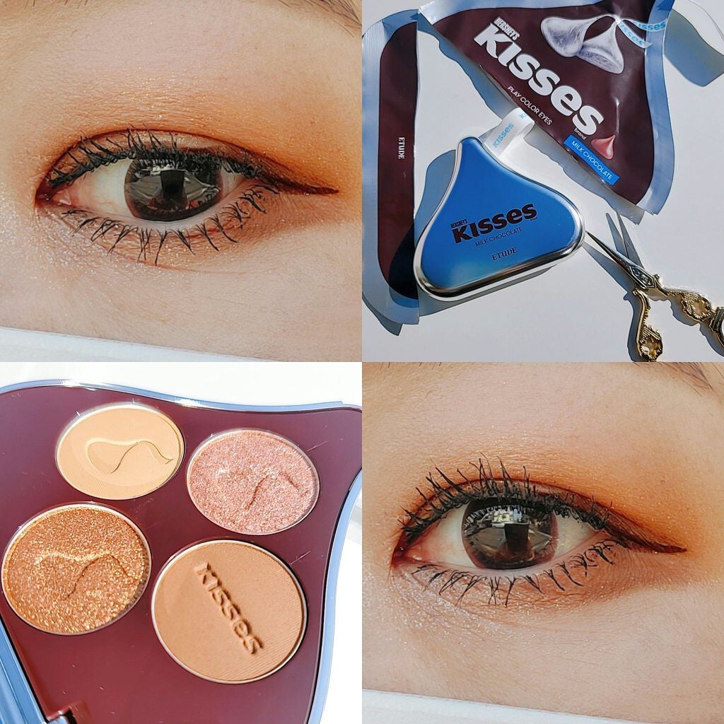 キスチョコレート プレイカラーアイズ/ETUDE/アイシャドウパレットを使ったクチコミ(4枚目)