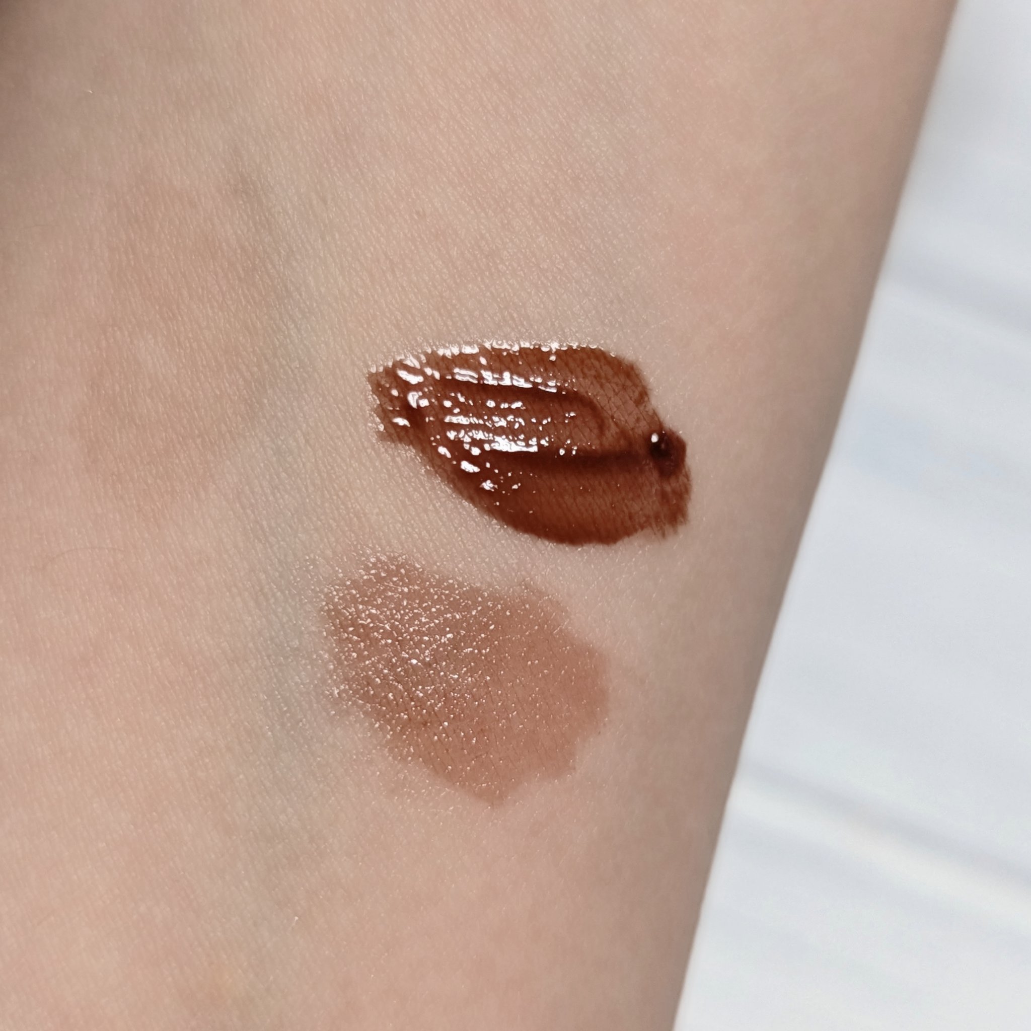 ウォーターリズムグロウティント 06 ハニーナッツ/TIRTIR(ティルティル)/リップティントを使ったクチコミ（3枚目）