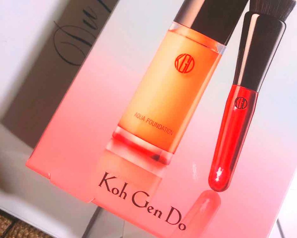マイファンスィー アクアファンデーション/Koh Gen Do/リキッドファンデーションを使ったクチコミ(1枚目)