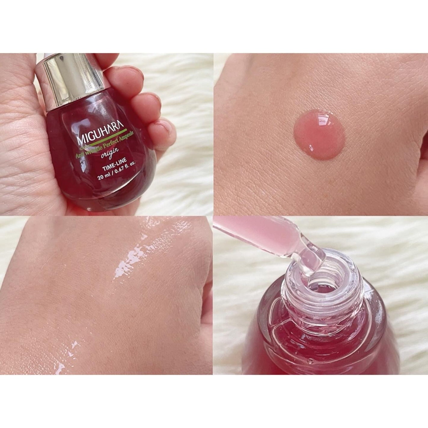アンチリンクルエフェクトアンプルオリジン/MIGUHARA/美容液を使ったクチコミ(3枚目)