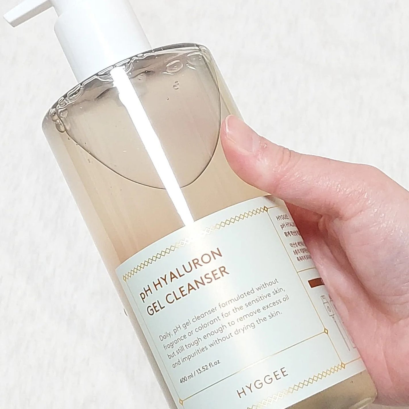 弱酸性ヒアルロンジェルクレンザー/HYGGEE/クレンジングジェルを使ったクチコミ(1枚目)