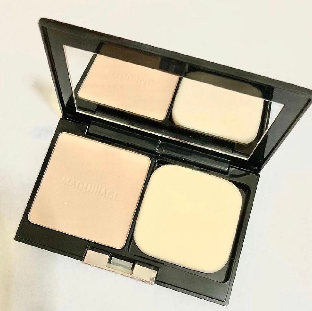 ドラマティックフェイスパウダー/マキアージュ/プレストパウダーを使ったクチコミ(2枚目)