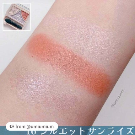 ジューシーピュアアイズ/キャンメイク/アイシャドウパレットを使ったクチコミ(6枚目)