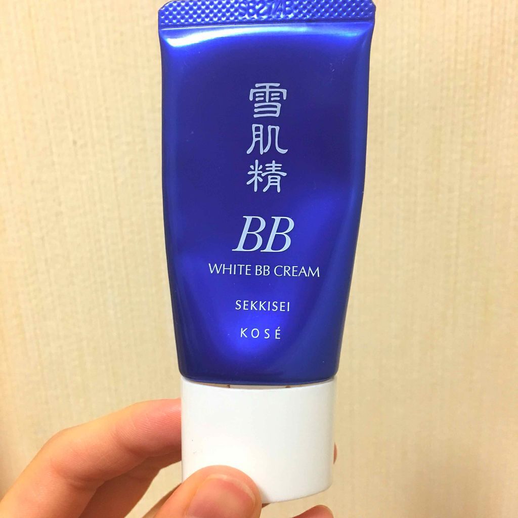 ホワイト BB クリーム モイスト/雪肌精/BBクリームを使ったクチコミ(1枚目)