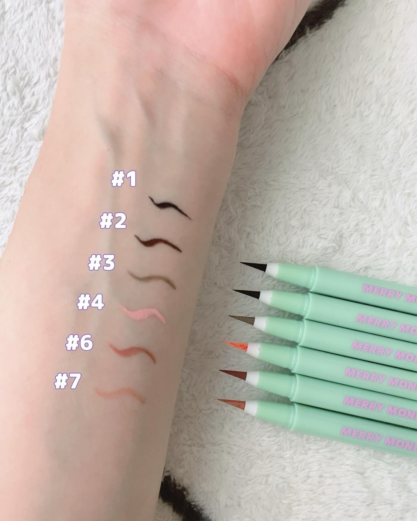 Super Twim Pen Eyeliner/Merrymonde/リキッドアイライナーを使ったクチコミ(2枚目)