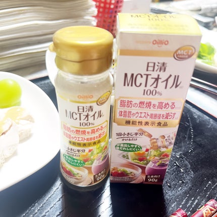 MCTオイル100%/日清食品/食品を使ったクチコミ(2枚目)