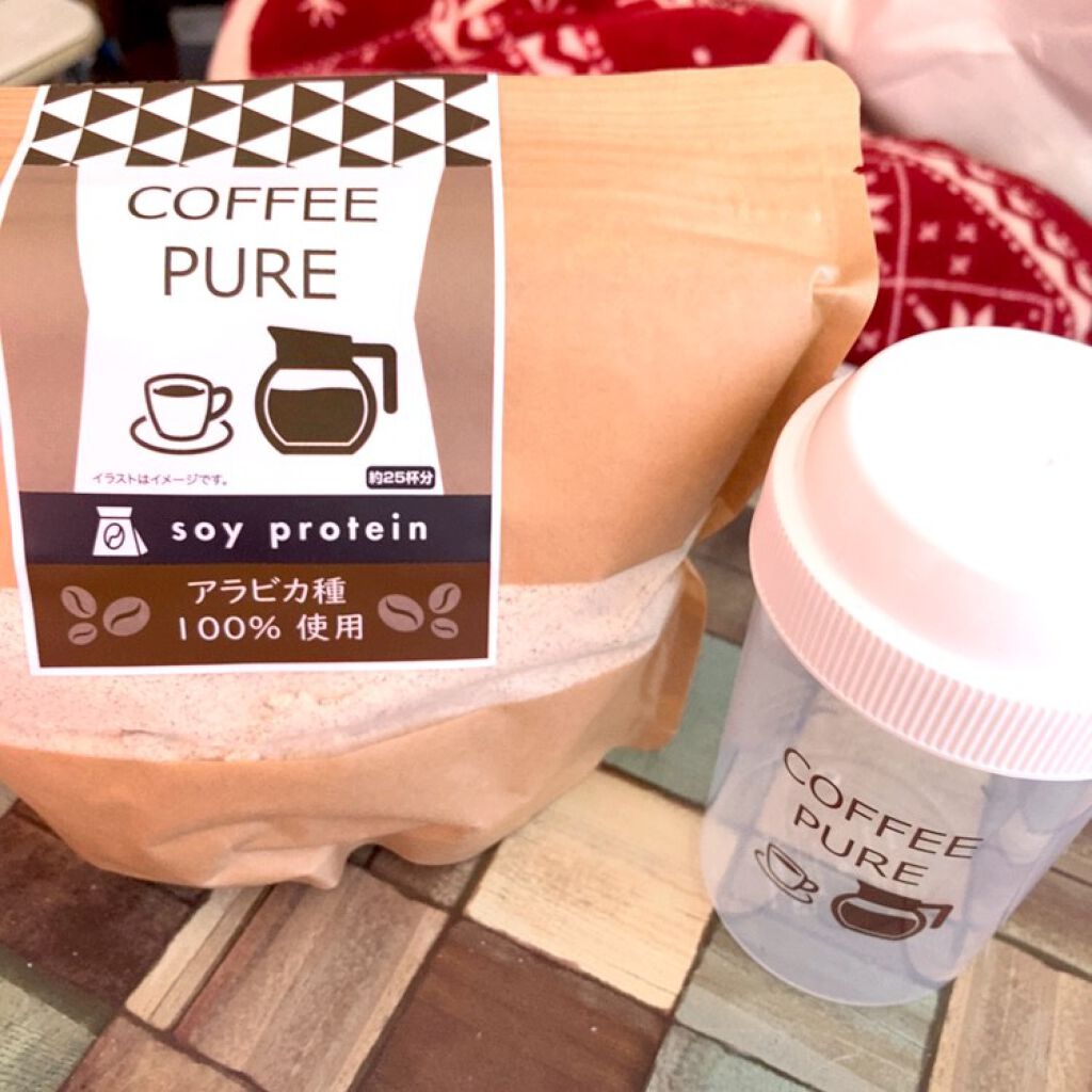 MATCHA PURE(プロテインパウダー)/ピュアパートナー/ソイプロテインを使ったクチコミ(1枚目)