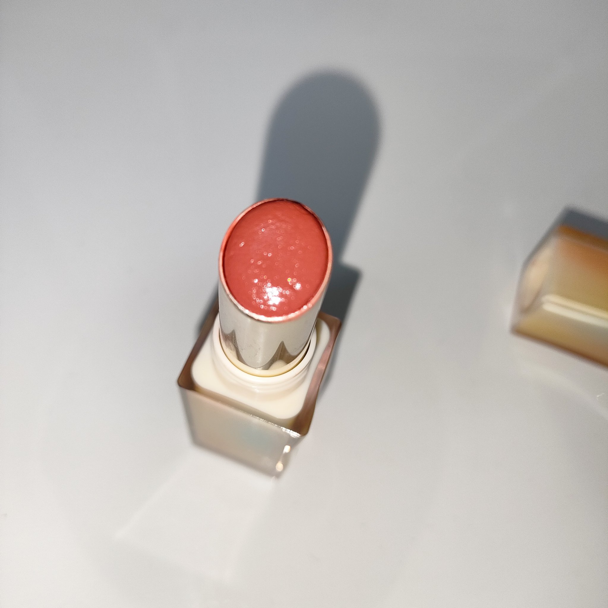 Joocyee グレーズフィルムルージュ 514 紅茶シロップ/Joocyee/口紅を使ったクチコミ（3枚目）