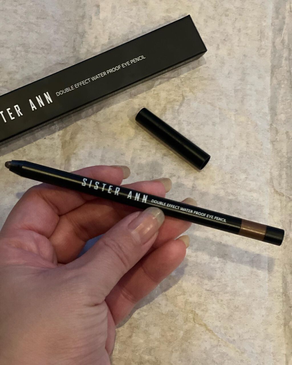 ウォータープルーフペンシルアイライナー/SISTER ANN/ペンシルアイライナーを使ったクチコミ（2枚目）