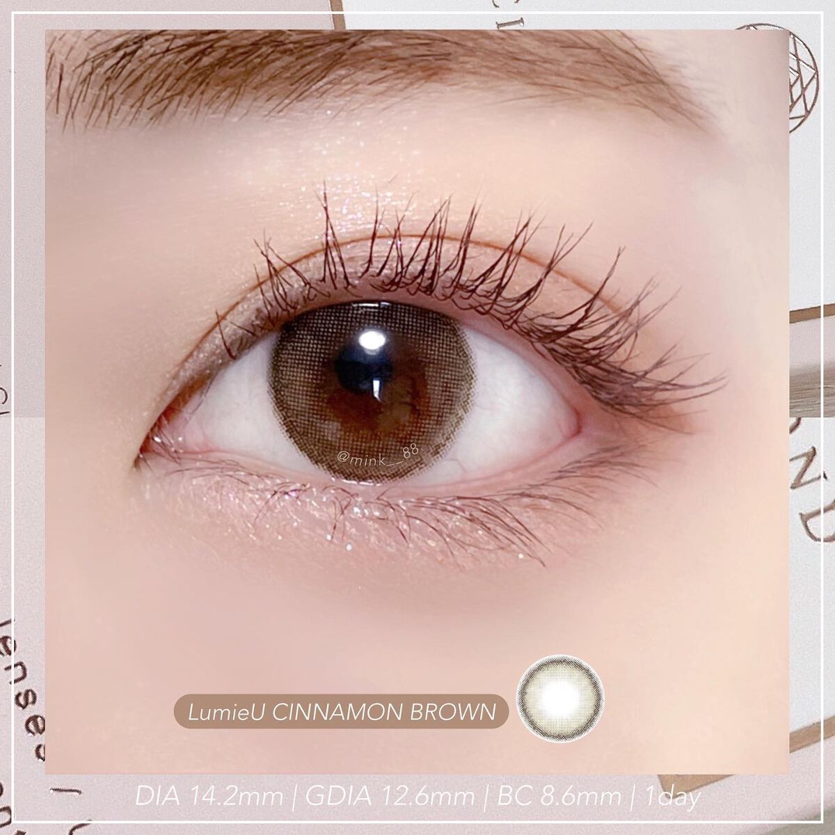 Lumie U 1day/Lumie U/ワンデー(1DAY)カラコンを使ったクチコミ(3枚目)