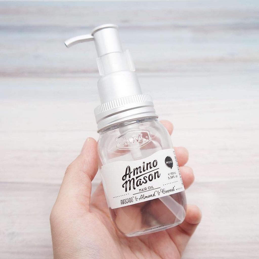 [旧商品]モイスト ヘアオイル/アミノメイソン/ヘアオイルを使ったクチコミ（1枚目）