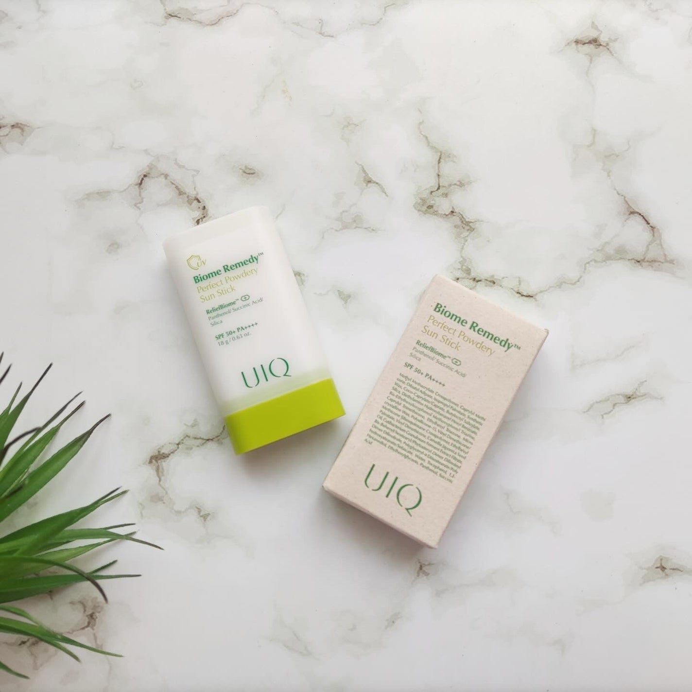 バイオームパーフェクトさらさらUVスティック/UIQ/日焼け止めスティックを使ったクチコミ(1枚目)