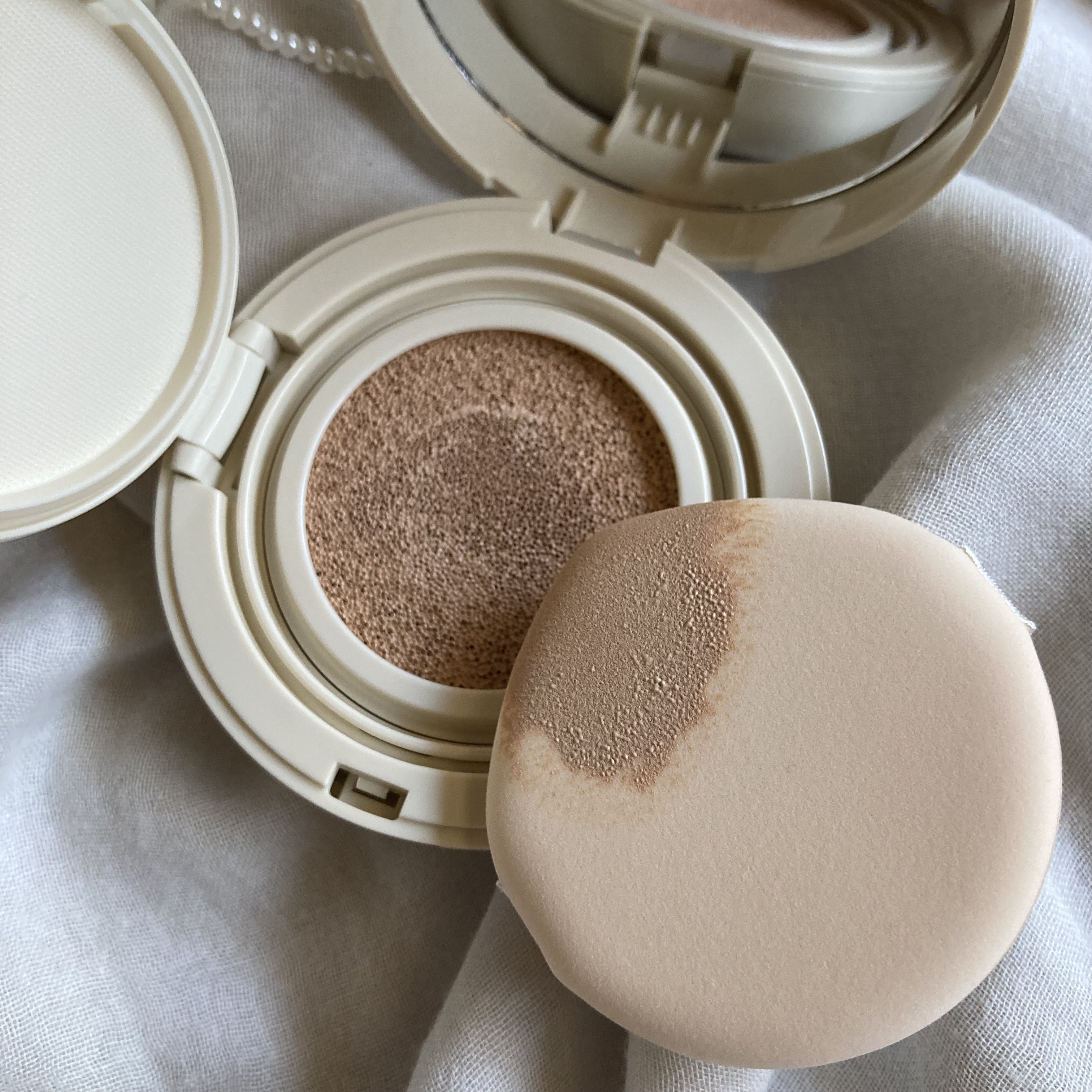 ルポ クッションファンデーション/skim /クッションファンデーションを使ったクチコミ（3枚目）