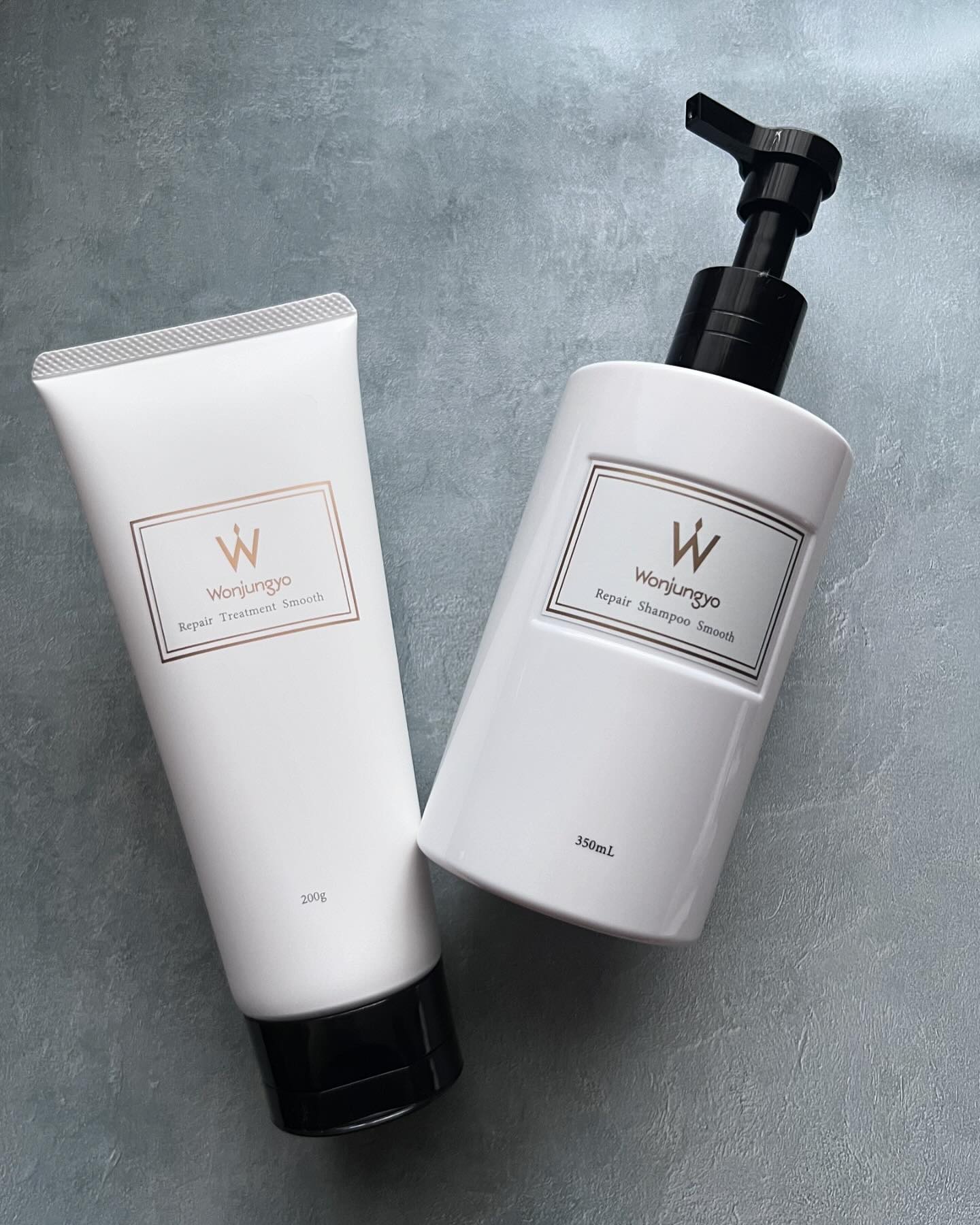 ウォンジョンヨ リペアシャンプー スムース／リペアトリートメント スムース/Wonjungyo/市販シャンプーを使ったクチコミ（1枚目）