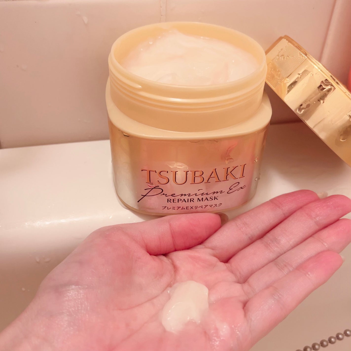 プレミアムEXリペアマスク/TSUBAKI/ヘアマスク・ヘアパックを使ったクチコミ(5枚目)