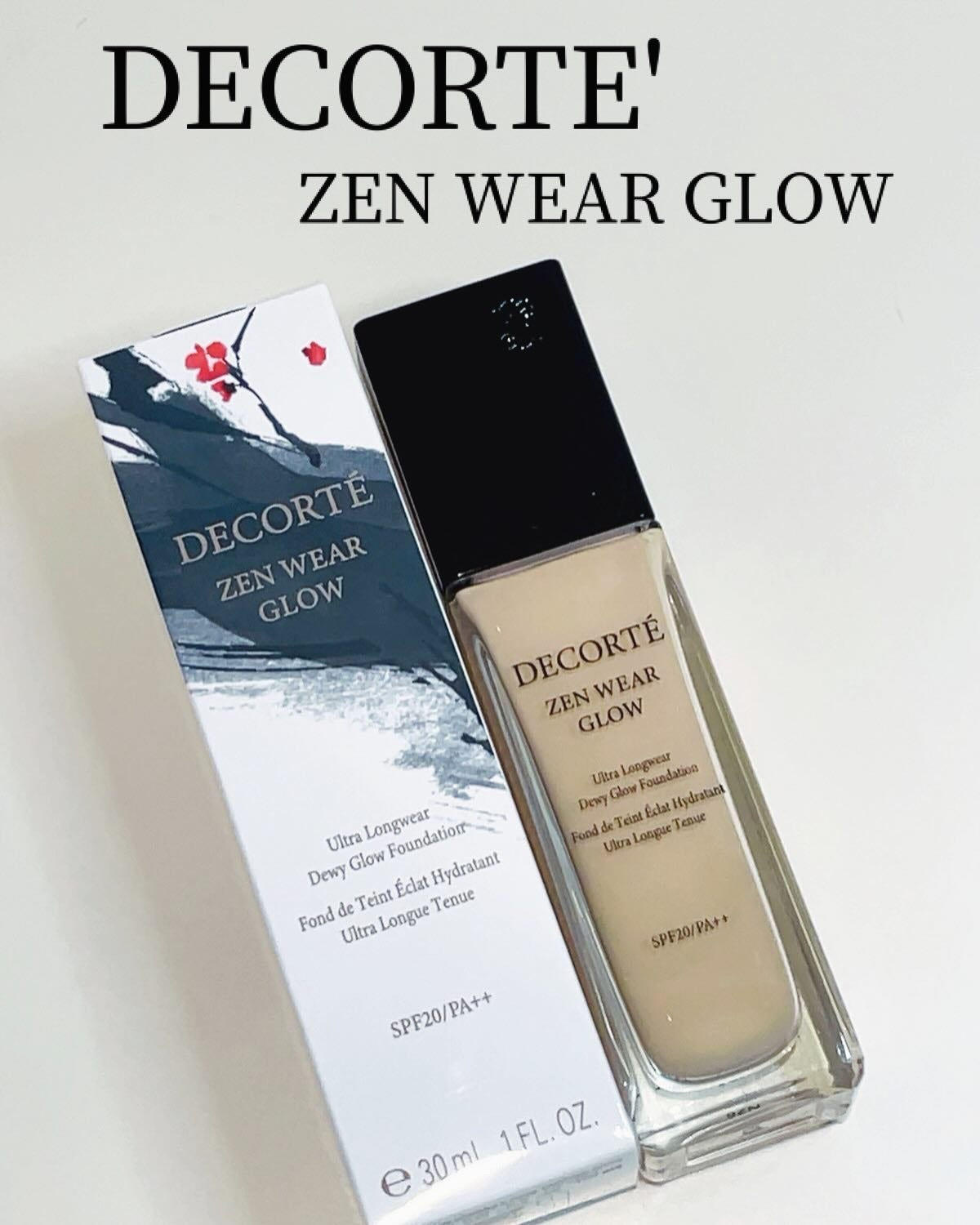 ゼン ウェア グロウ/DECORTÉ/リキッドファンデーションを使ったクチコミ(1枚目)