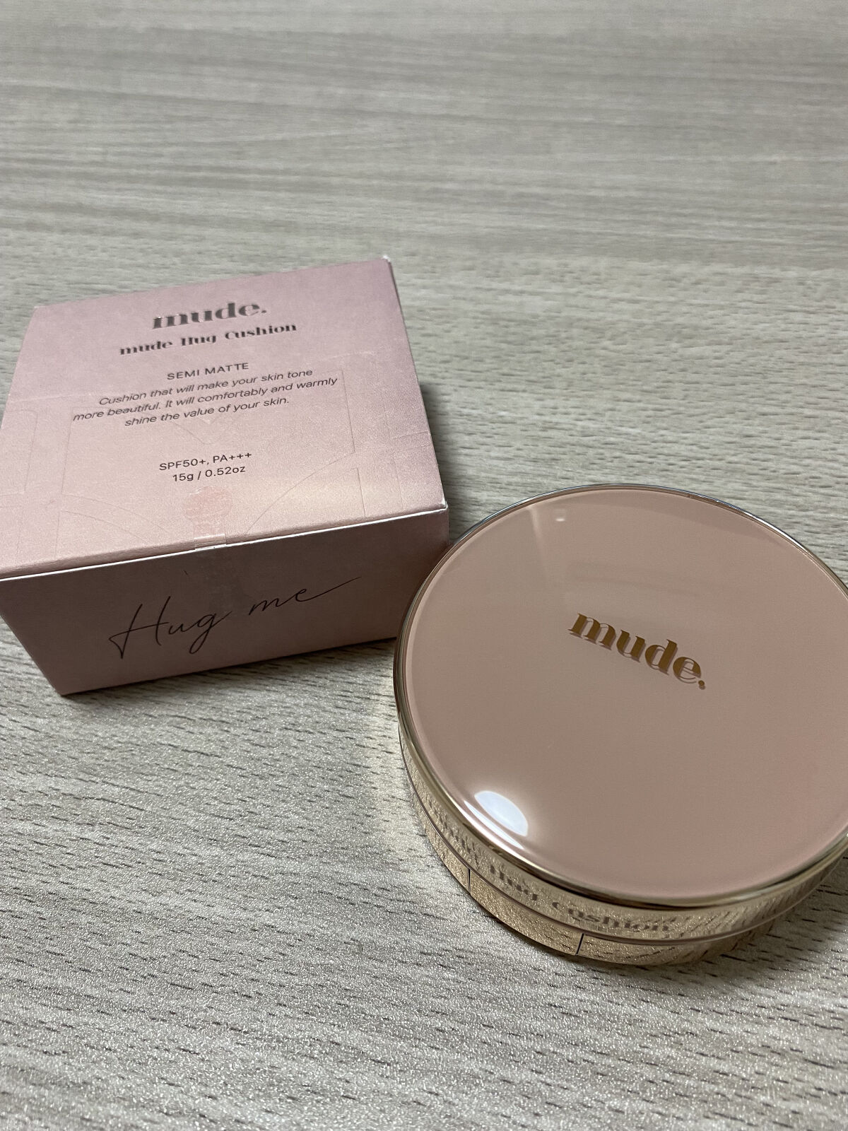 ハグクッション/mude./クッションファンデーションを使ったクチコミ（1枚目）
