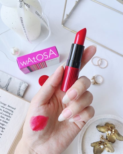 W・リップスティック/ワトゥサ/口紅を使ったクチコミ(2枚目)