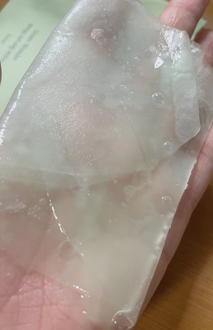 スージンググリーン アクアセラムマスク/ByUR/シートマスク・パックを使ったクチコミ(4枚目)