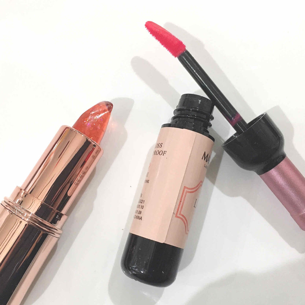 ワインリップティント/MAN ZI MIAO/リップティントを使ったクチコミ（3枚目）