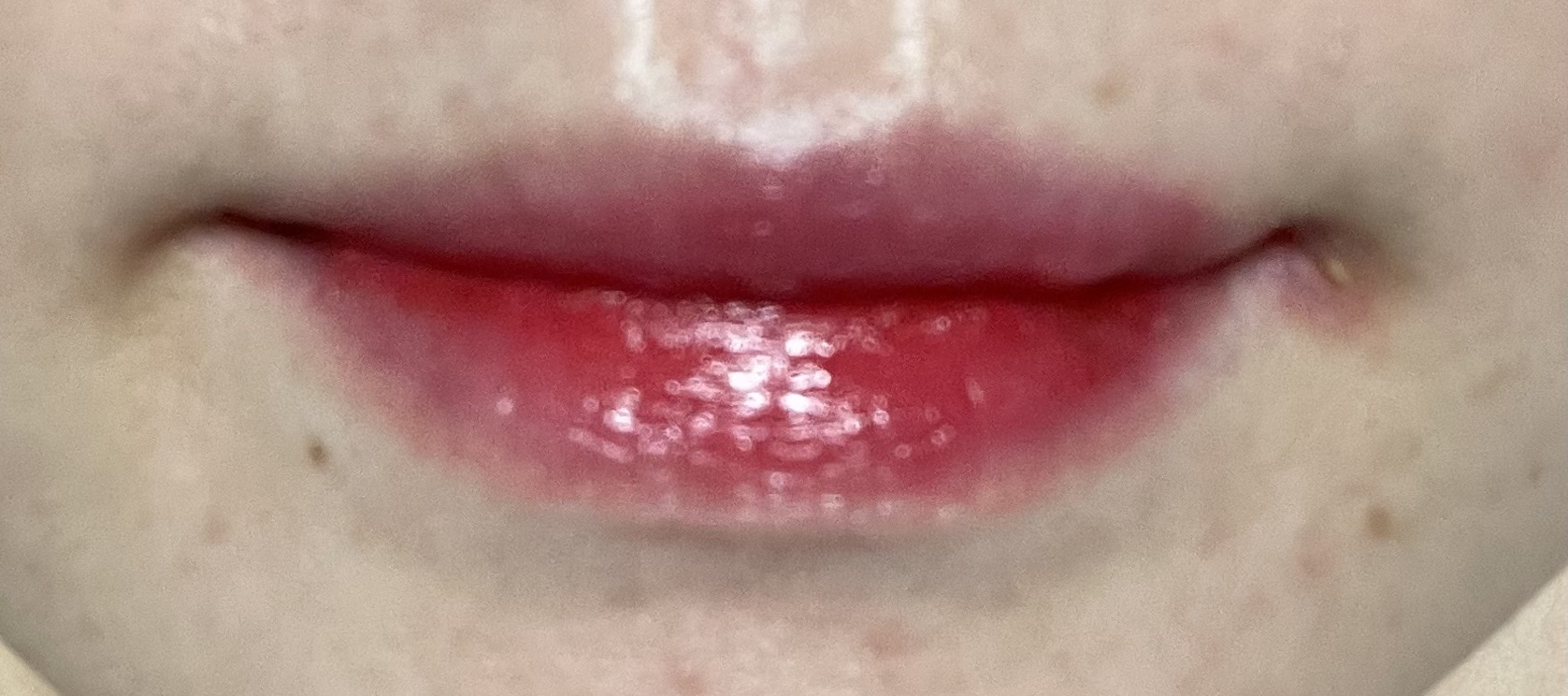 アイムミミ ミステリー フラッシュティント 001 ミステリーベリーコーク/i’m meme/リップティントを使ったクチコミ（3枚目）