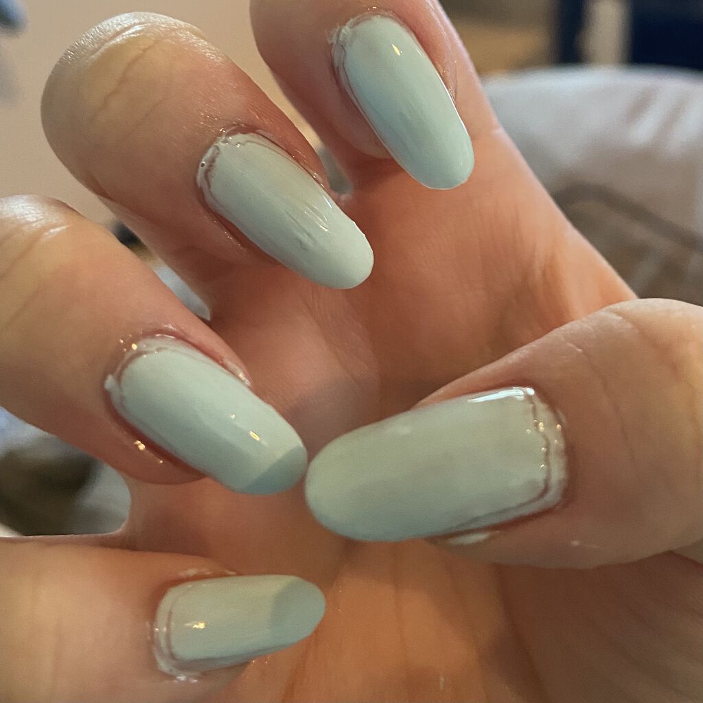 ネイルホリック Milky color BL918/ネイルホリック/マニキュアを使ったクチコミ（2枚目）