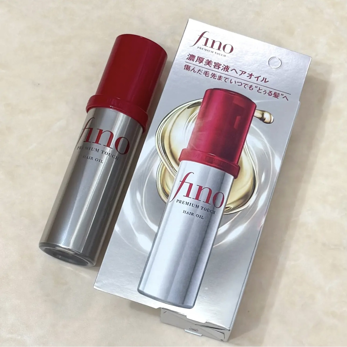 フィーノ　プレミアムタッチ　濃厚美容液ヘアオイル/フィーノ/ヘアオイルを使ったクチコミ（1枚目）