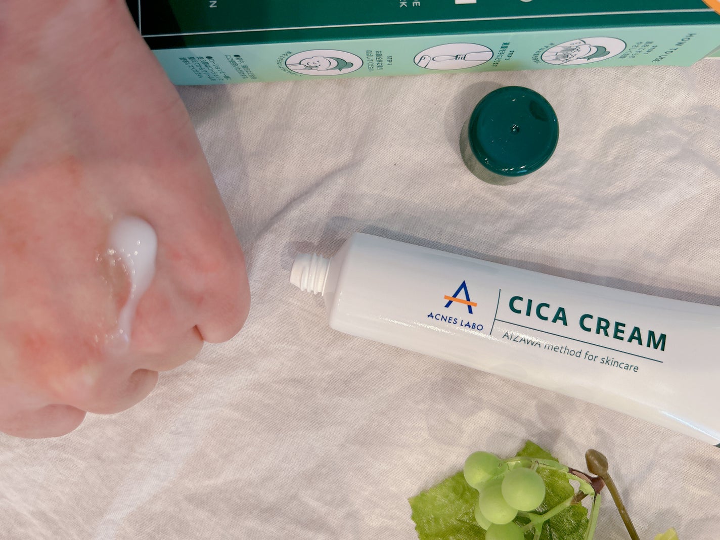 薬用CICAクリーム/アクネスラボ/フェイスクリームを使ったクチコミ(2枚目)