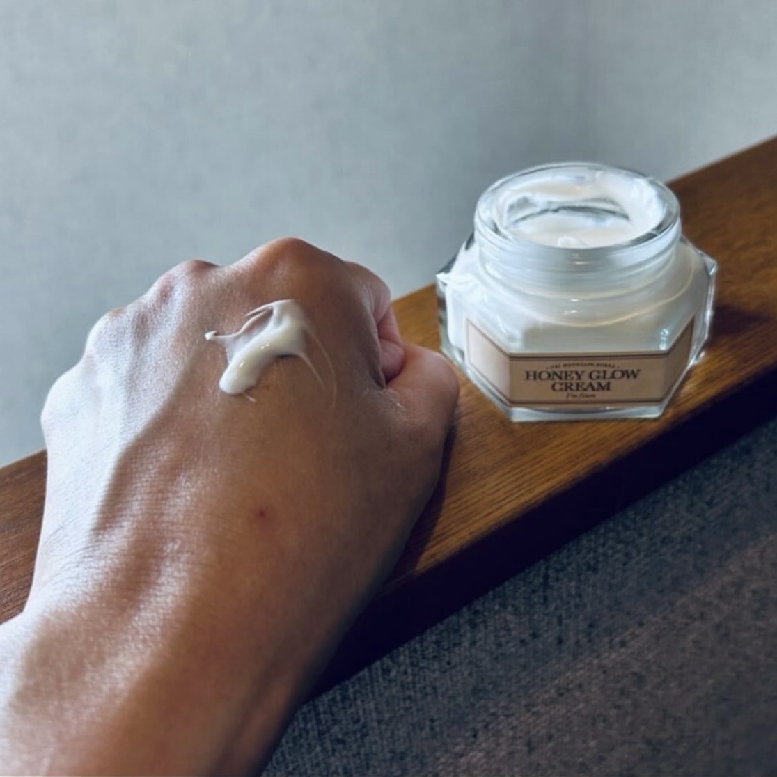 ハニーグロウクリーム/I'm from/フェイスクリームを使ったクチコミ（3枚目）