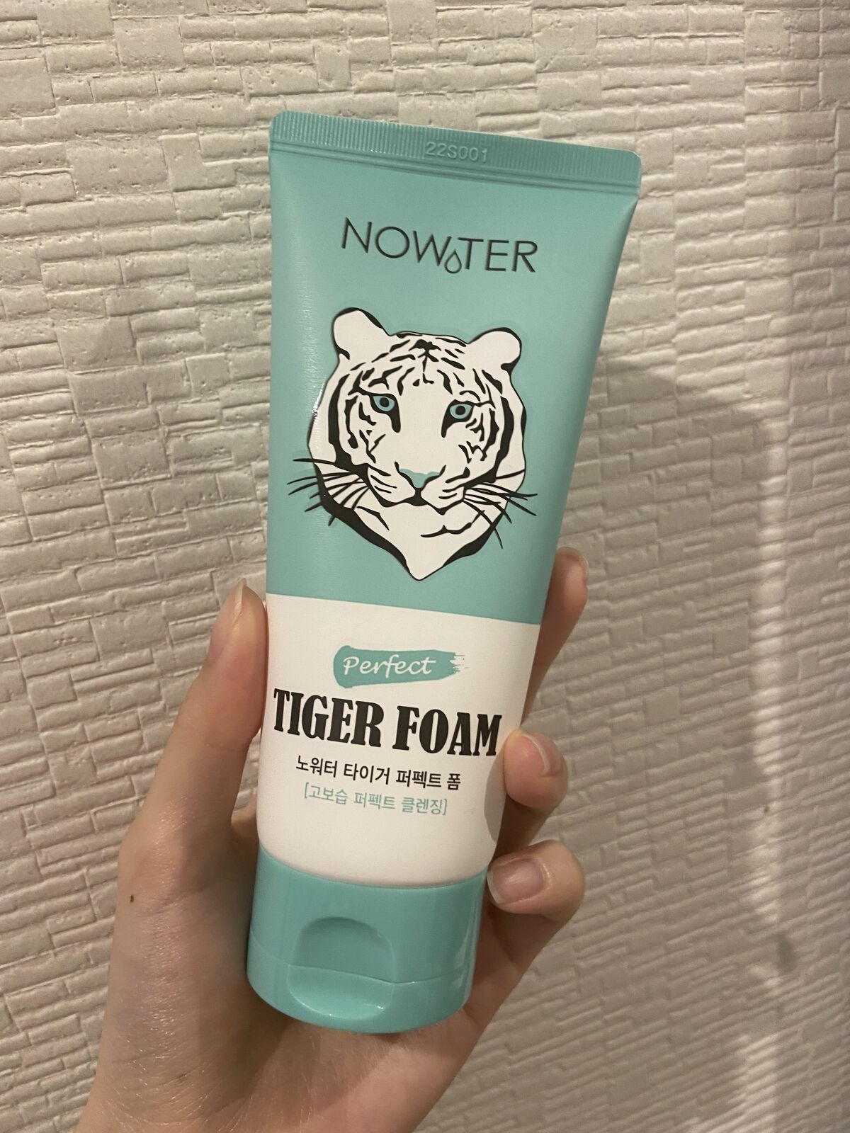 タイガーパーフェクトフォーム/NOWATER/洗顔フォームを使ったクチコミ（1枚目）