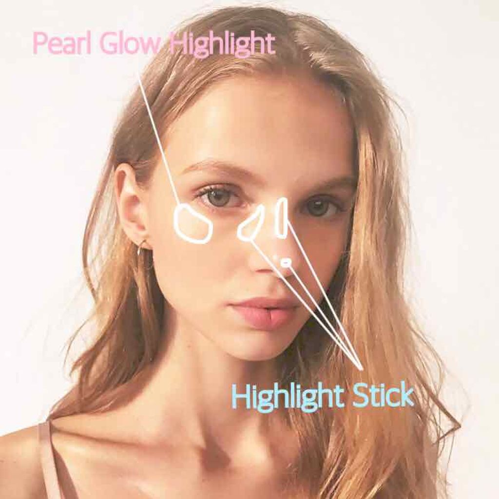 パールグロウハイライト/CEZANNE/パウダーハイライトを使ったクチコミ（2枚目）