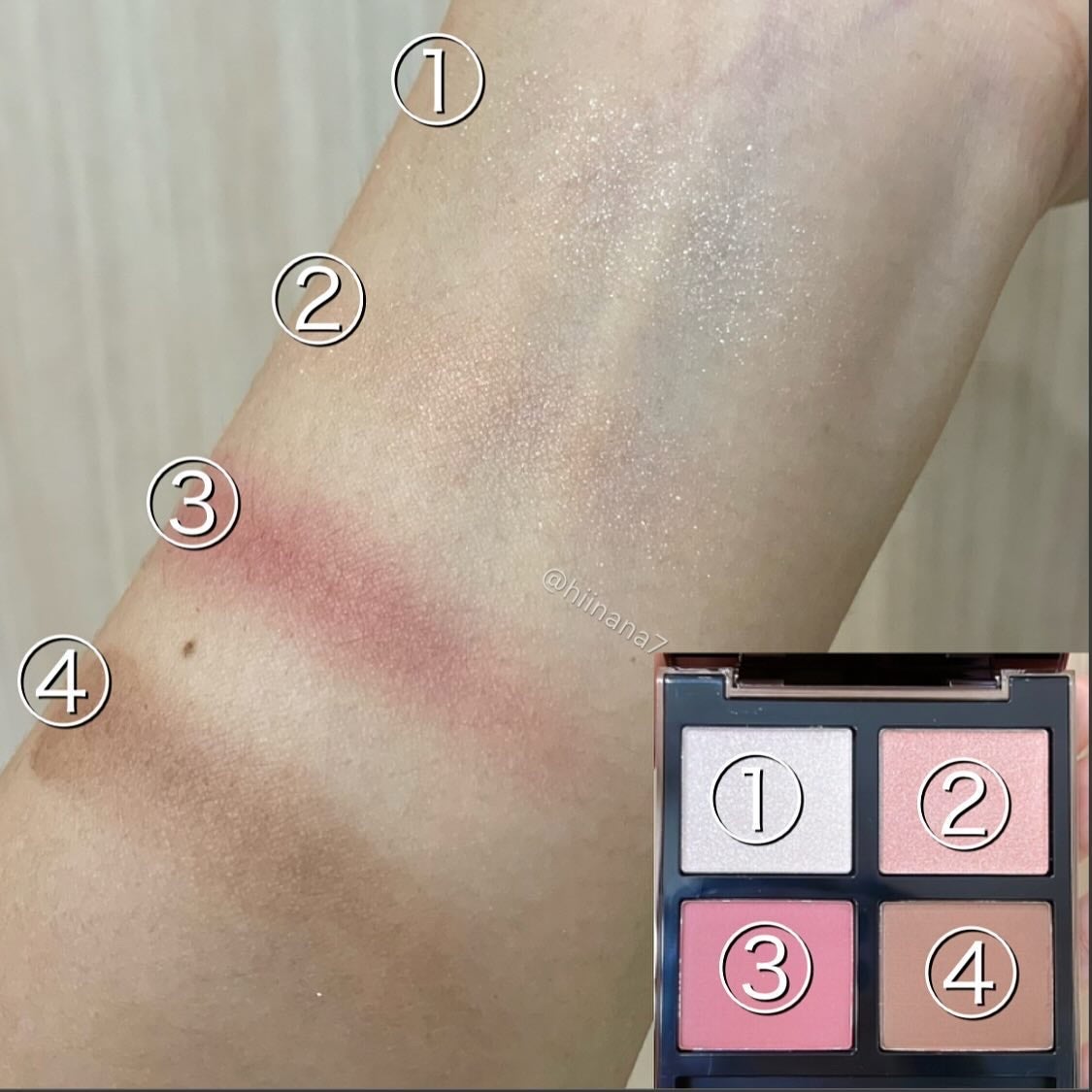 アイ カラー クォード/TOM FORD BEAUTY/アイシャドウパレットを使ったクチコミ(2枚目)