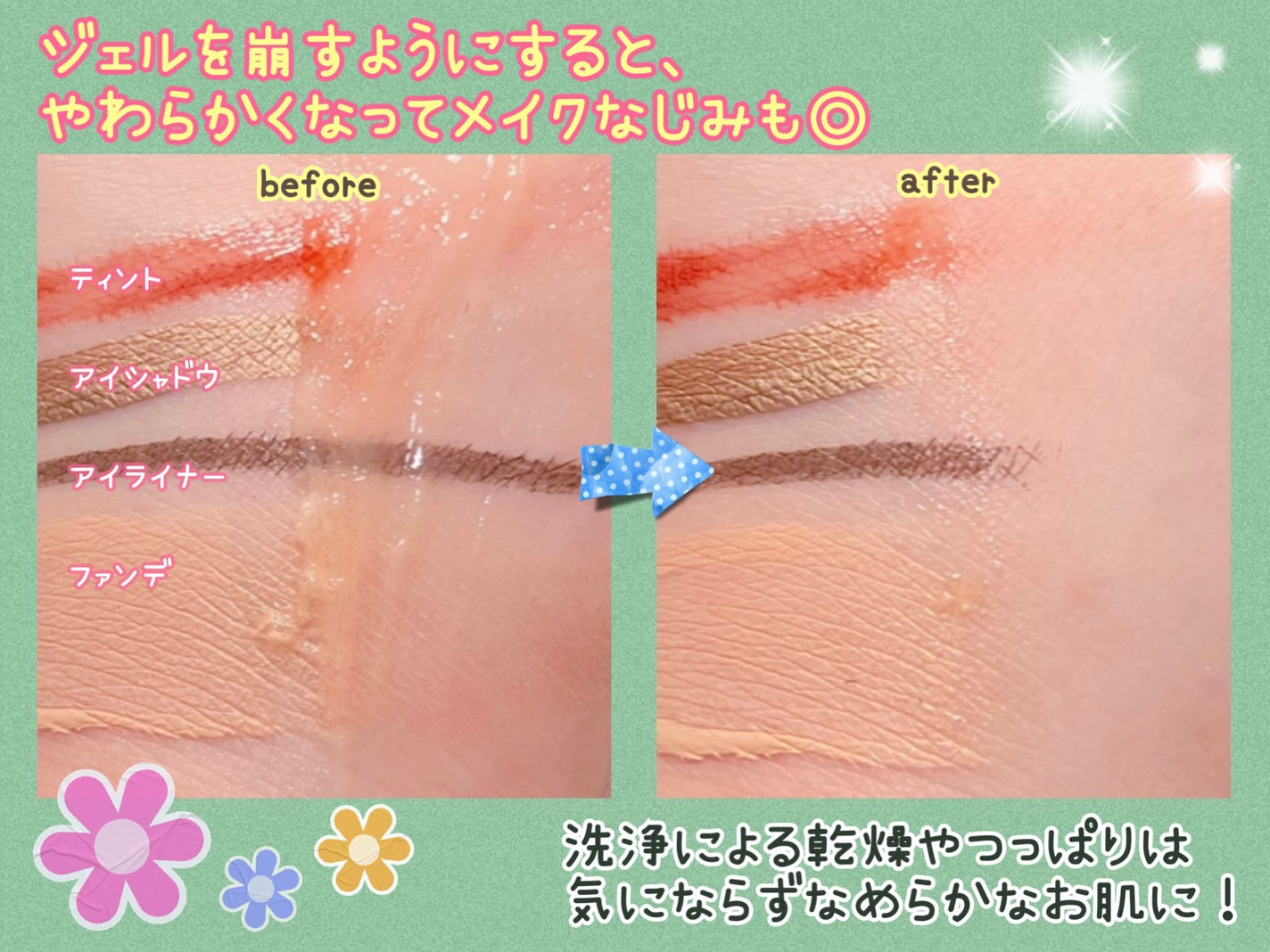 クレンジングジュレ シャルドネミックス/cocoroagaru/クレンジングジェルを使ったクチコミ(3枚目)