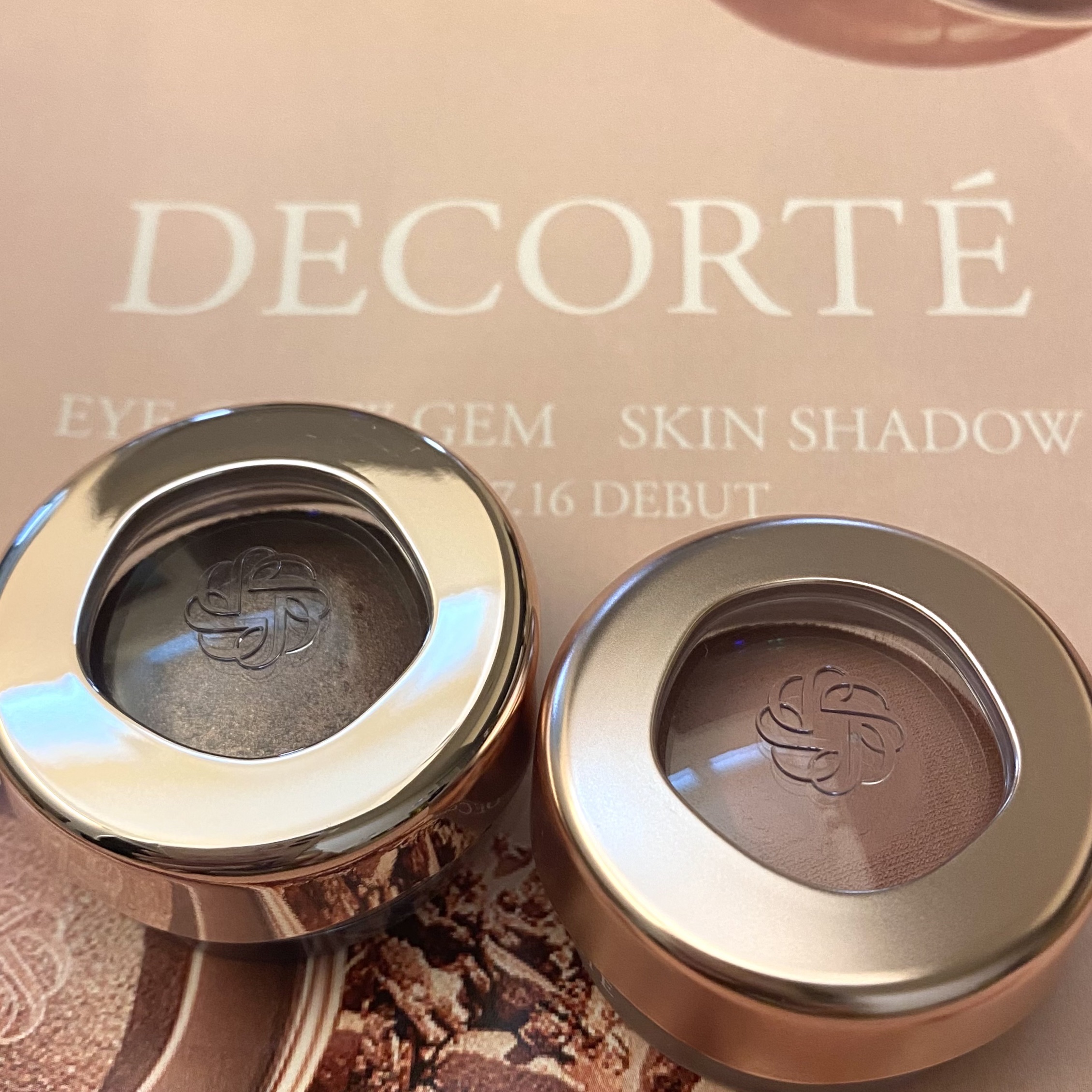 アイグロウジェム スキンシャドウ/DECORTÉ/ジェル・クリームアイシャドウを使ったクチコミ（1枚目）