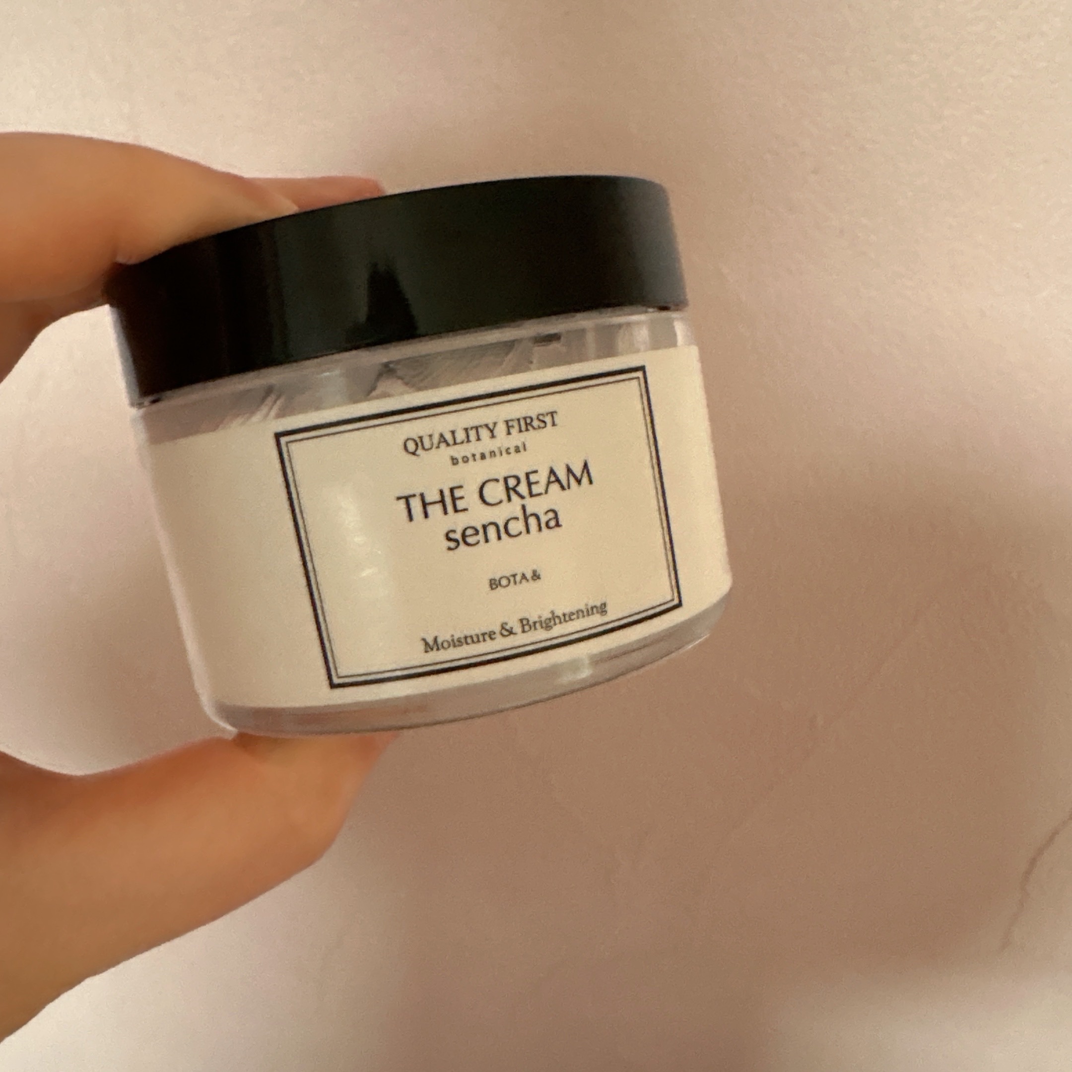 ボタアンド ザ クリーム<sencha>/クオリティファースト/フェイスクリームを使ったクチコミ（1枚目）