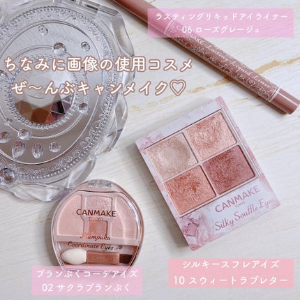 プランぷくコーデアイズ/キャンメイク/パウダーアイシャドウを使ったクチコミ(8枚目)