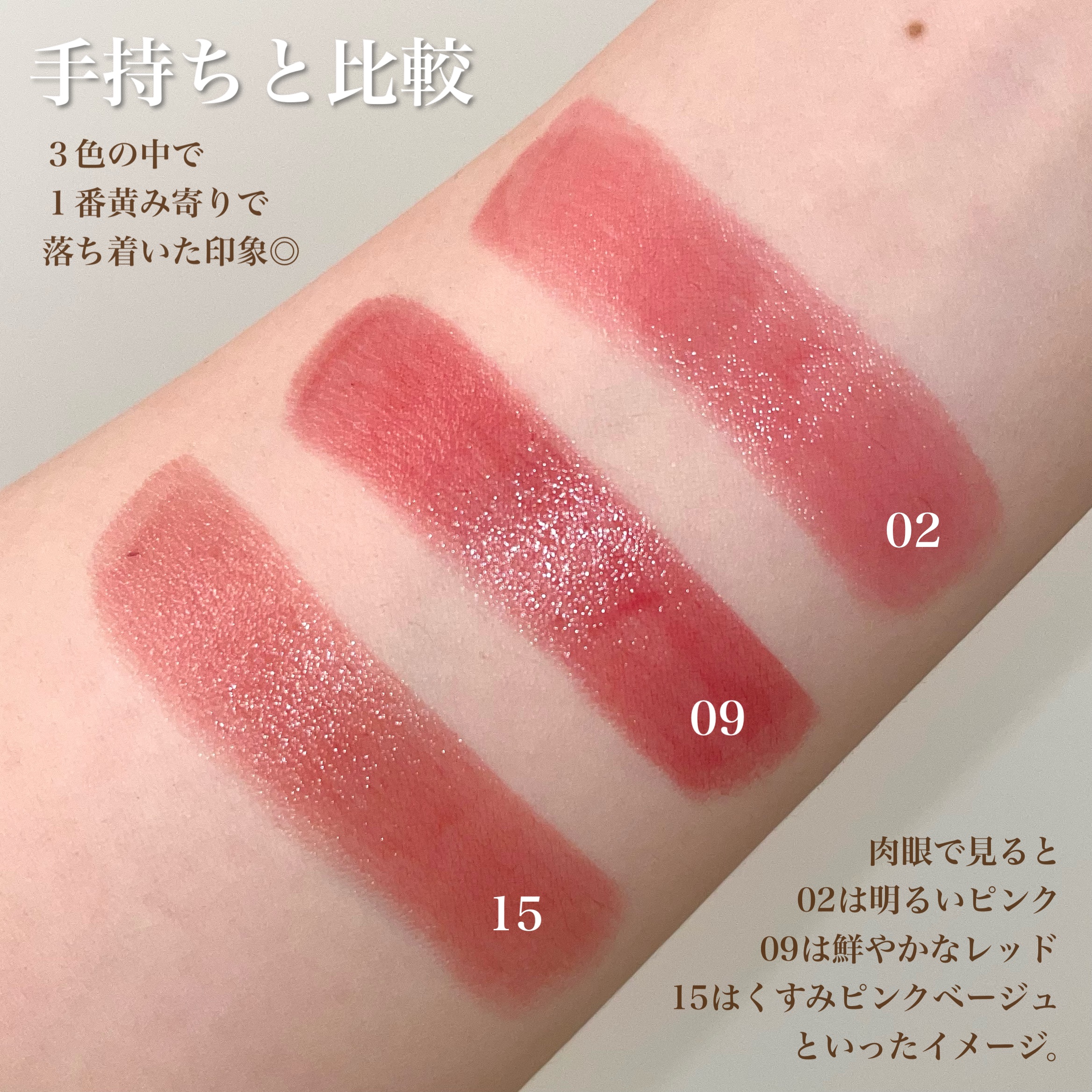 KATEの口紅を徹底比較】ケイト リップモンスター他、1商品を比べてみ