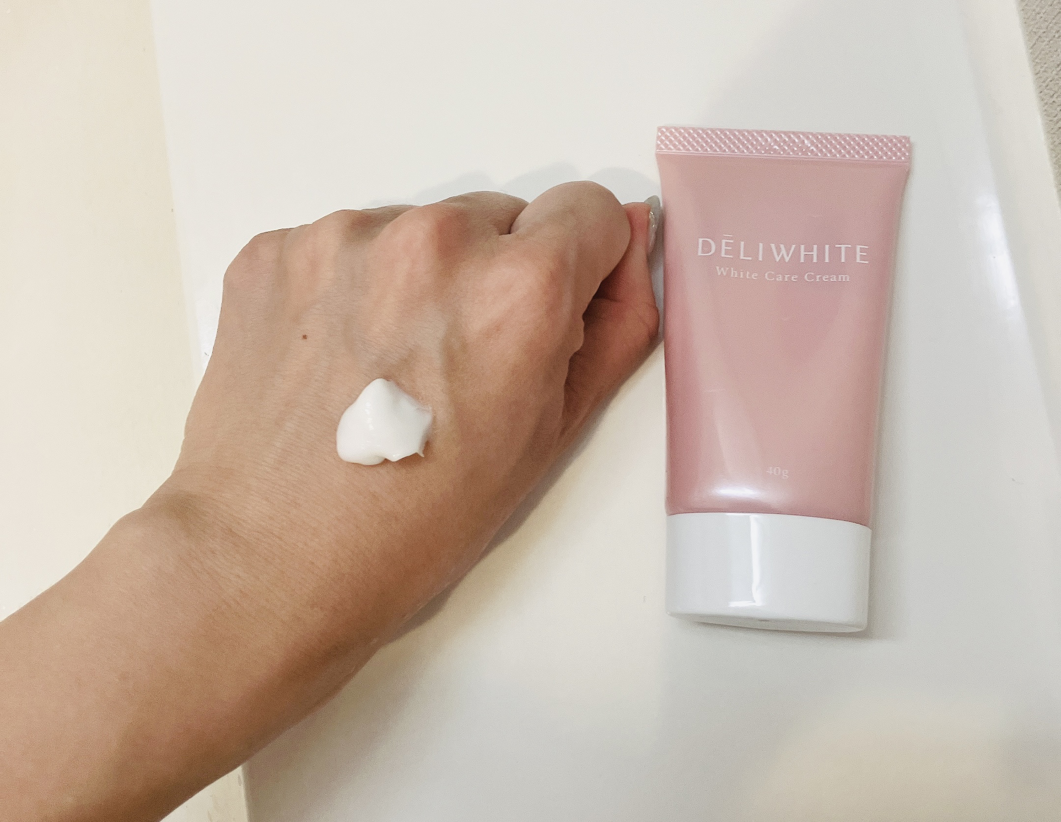 薬用ホワイトケアクリーム/DELIWHITE/デリケートゾーンケアを使ったクチコミ（2枚目）