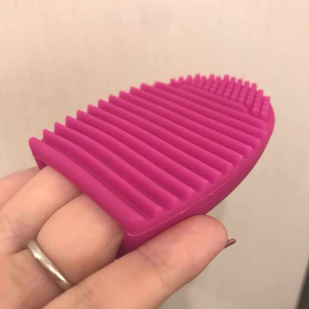 ブラシクリーナー/セリア/その他化粧小物を使ったクチコミ（2枚目）