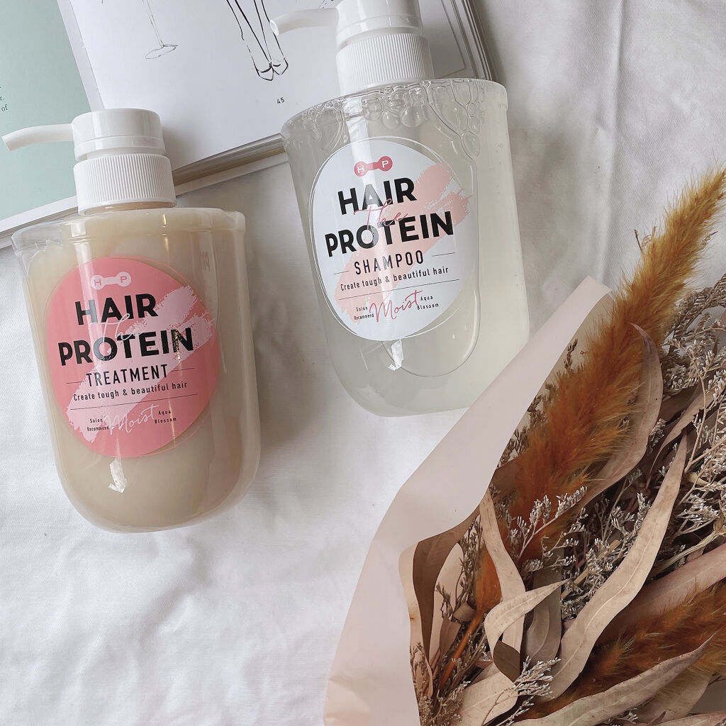 モイストシャンプー／ヘアトリートメント/ヘアザプロテイン/市販シャンプーを使ったクチコミ（1枚目）