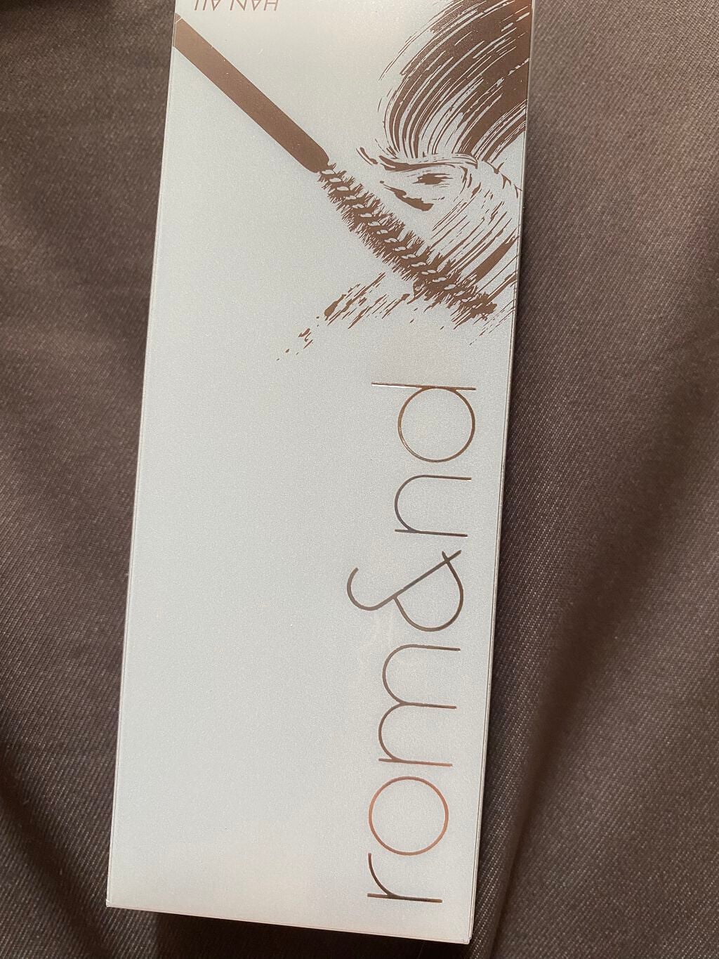 ハンオールフィックスマスカラ/rom&nd/マスカラを使ったクチコミ(1枚目)