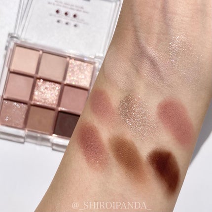 KEYBO FALL IN LOVE SHADOW PALETTE/keybo/アイシャドウパレットを使ったクチコミ(3枚目)