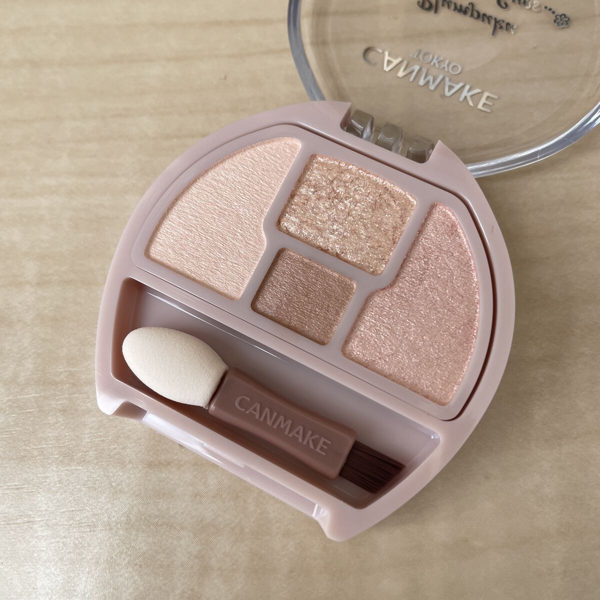 プランぷくコーデアイズ/キャンメイク/パウダーアイシャドウを使ったクチコミ（2枚目）