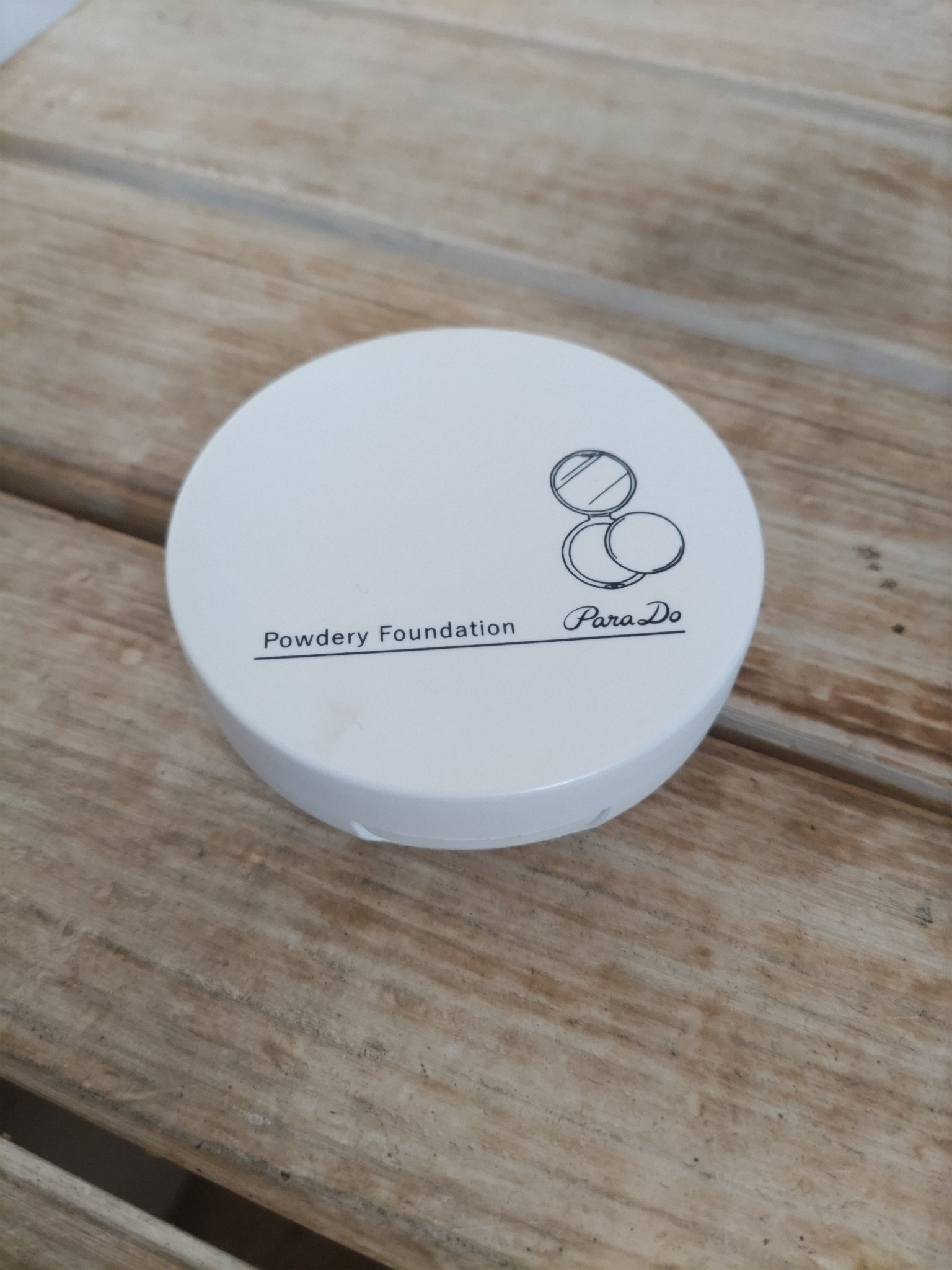 パウダリィファンデーション ex/パラドゥ/パウダーファンデーションを使ったクチコミ（1枚目）