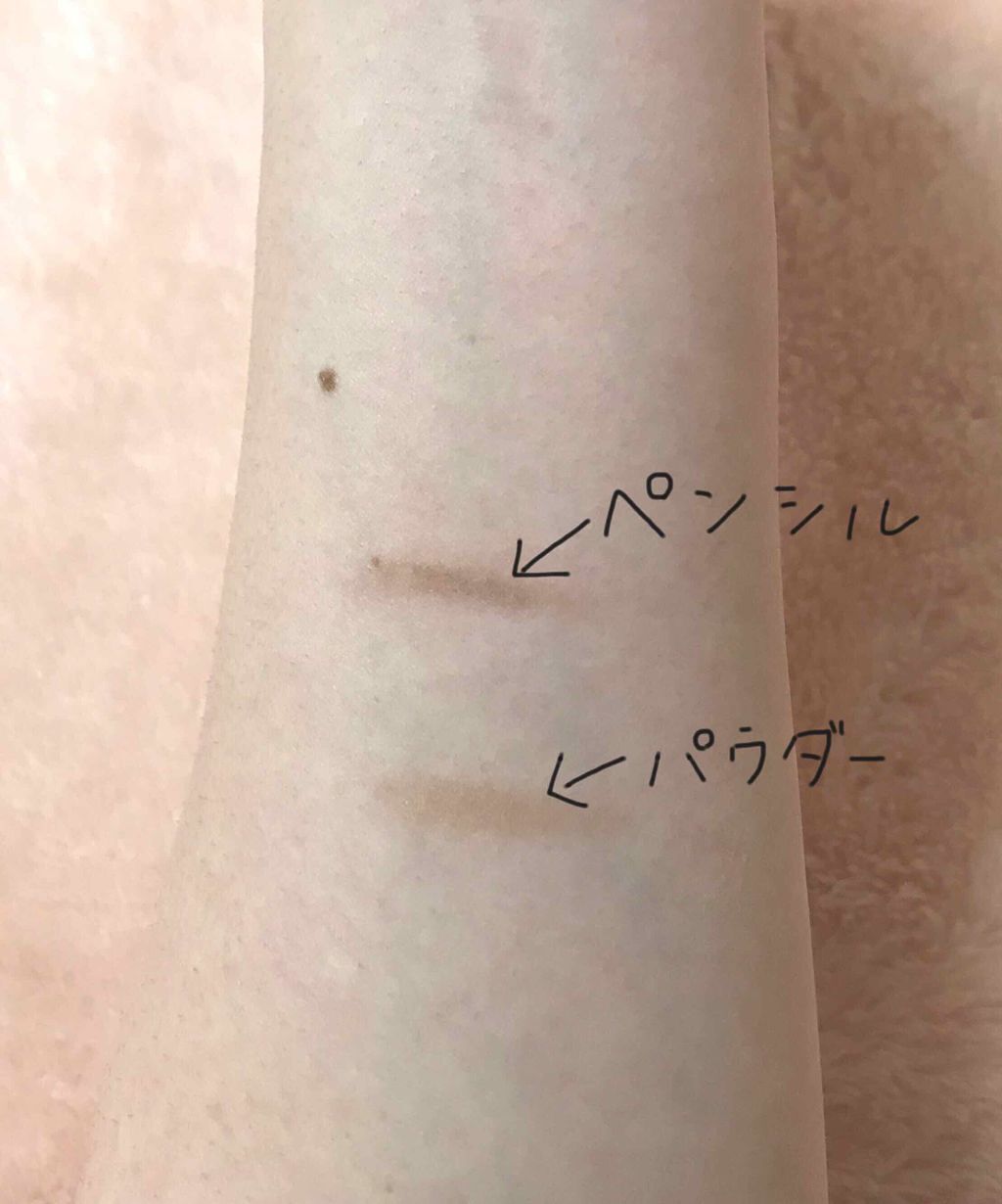 パウダー&ペンシル アイブロウEX/excel/アイブロウペンシルを使ったクチコミ(2枚目)