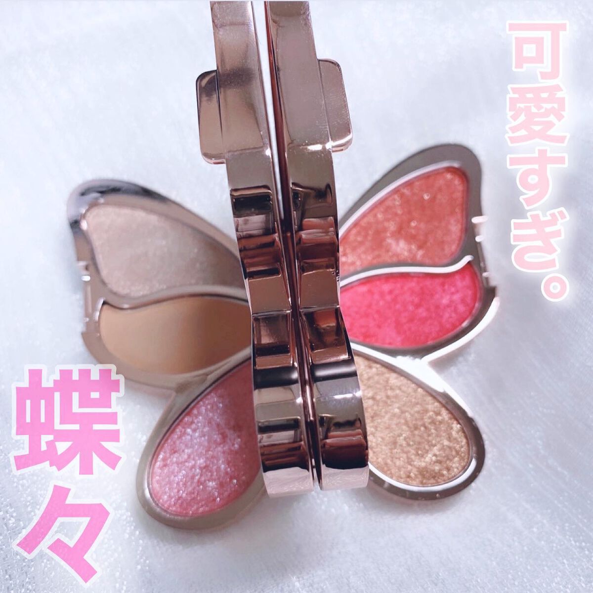 バタフライアイシャドウパレット/AGAG/アイシャドウパレットを使ったクチコミ（1枚目）