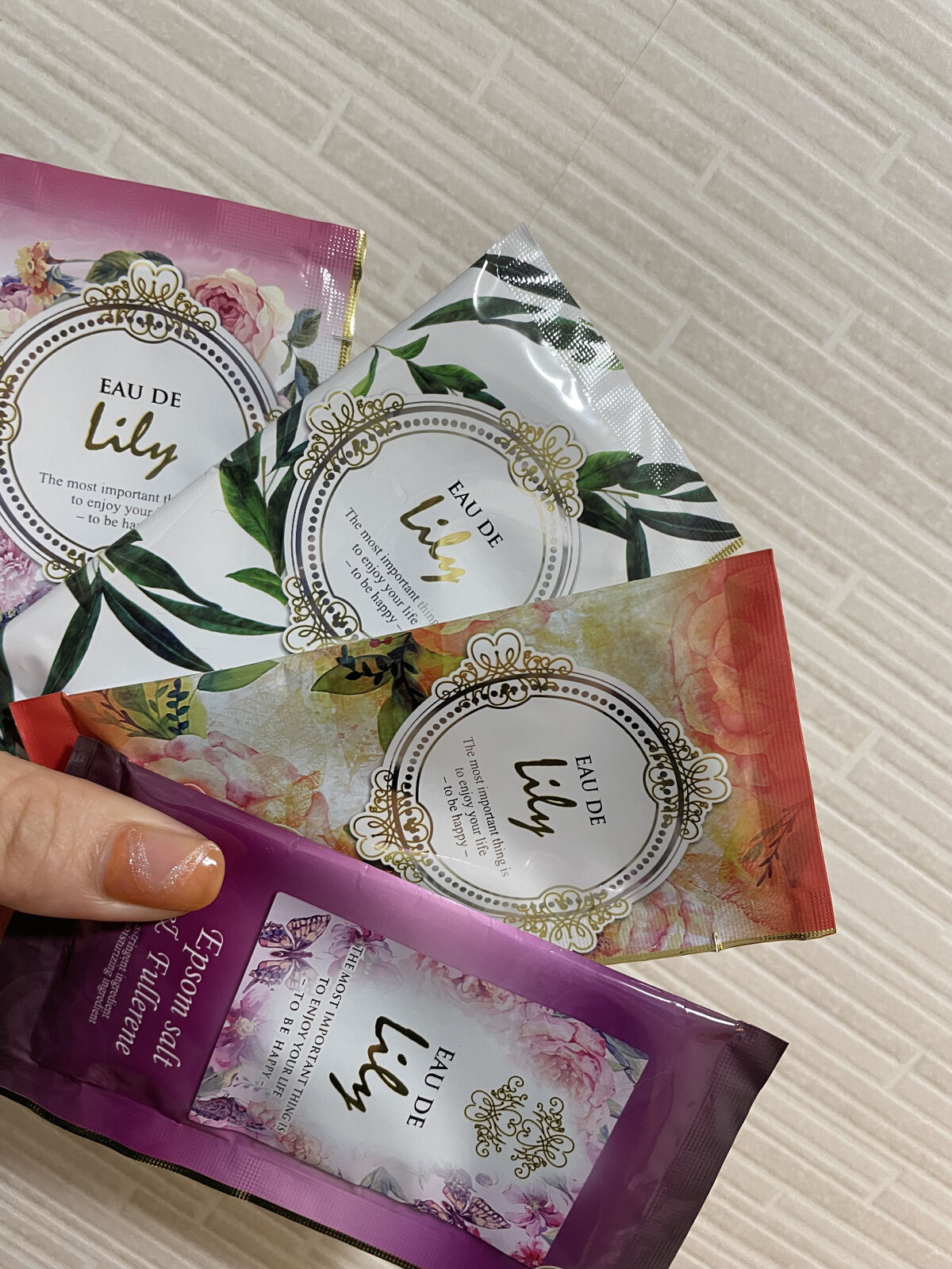 EAU DE Lily/健美薬湯/入浴剤を使ったクチコミ（1枚目）