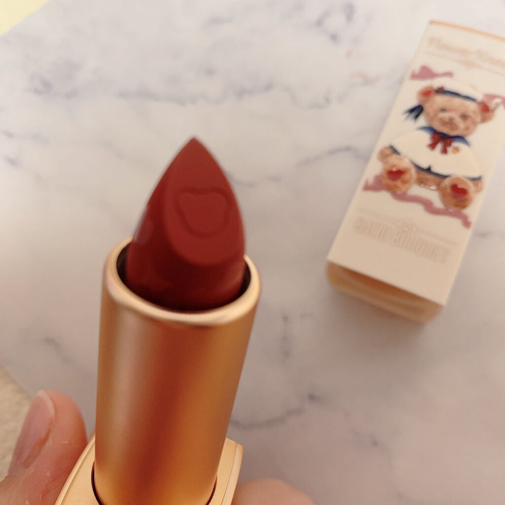 Love Bear マットリップスティック/FlowerKnows/口紅を使ったクチコミ(4枚目)